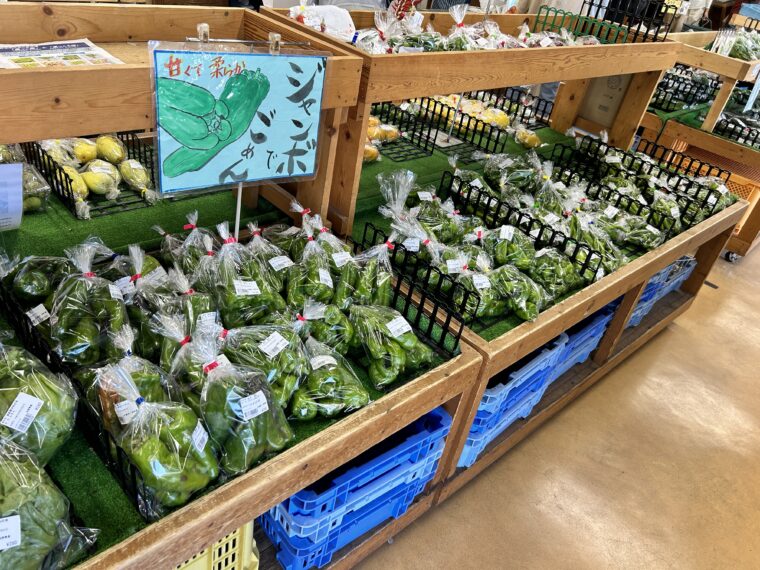 播磨いちのみや道の駅　野菜